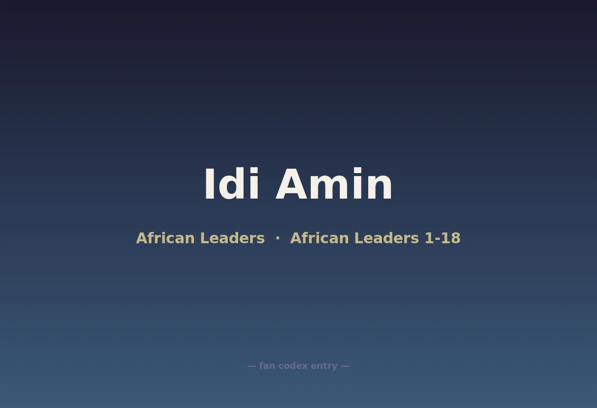 Idi Amin